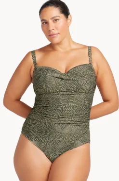 Onda Perspective Botticelli D/DD Cup Bandeau One Piece