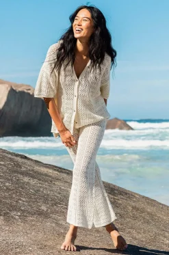 Pacific Dreams Crochet Pant