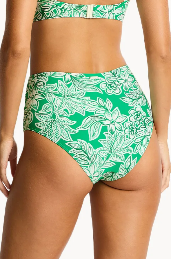 Palmera Gathered High Waist Pant