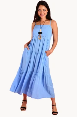 Plain Ellie Midi Dress