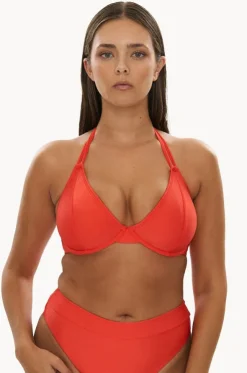 Plain GG/H Cup Underwire Halter