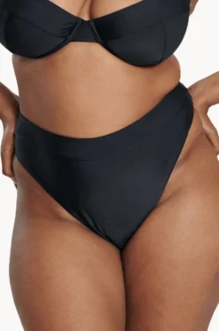 Plain High Leg Brief