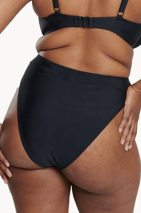 Plain High Leg Brief