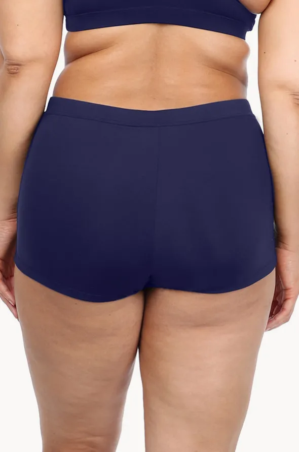 Plain High Waisted Boyleg