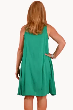 Plain Lombok Pleat Dress