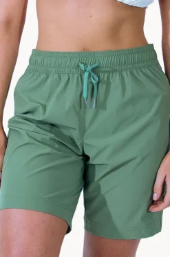 Plain Mid Boardshort