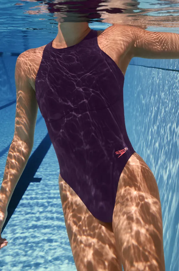 Racer Zip Back One Piece