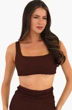 Retro Deco DD/E Cup Square Neck Bra