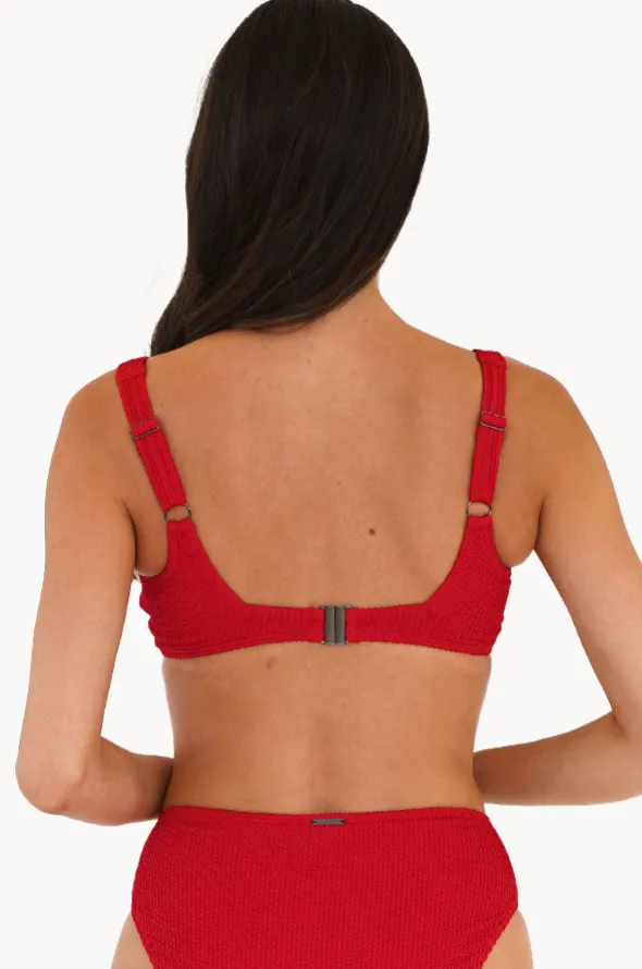 Retro Deco DD/E Cup Square Neck Bra