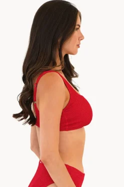 Retro Deco F/G Cup Square Neck Bra