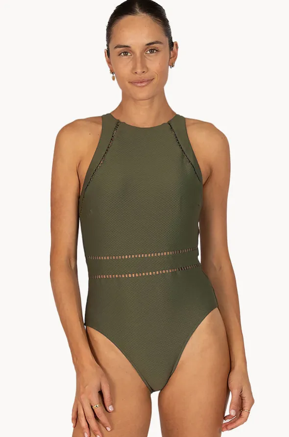 Rococco High Neck One Piece