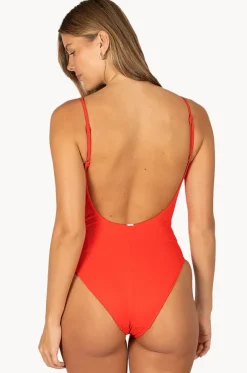 Rococco Minimalist High Leg One Piece