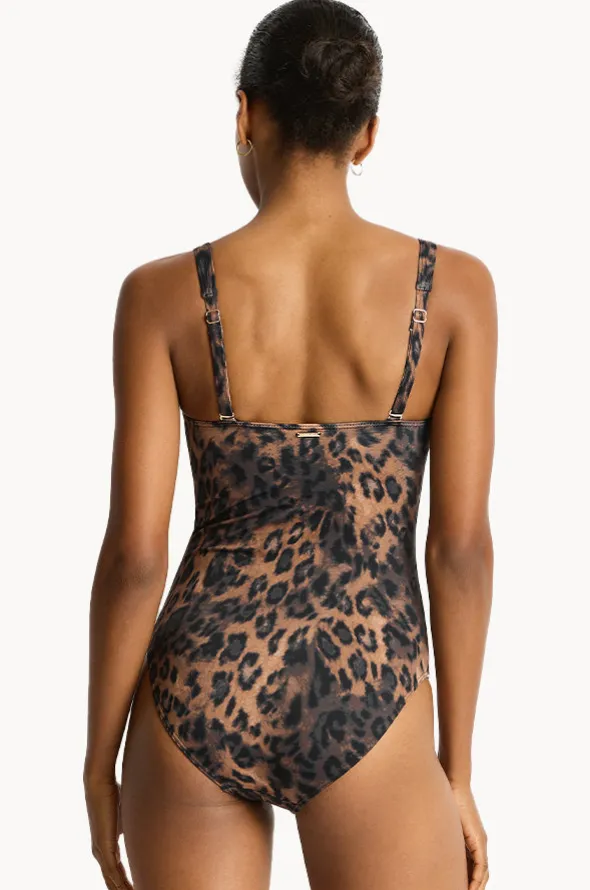 Savanna Twist Front One Piece