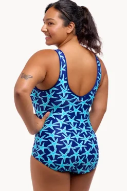 See Stars DD/E Cup Zip Front One Piece