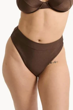 Shimmer High Leg Brief