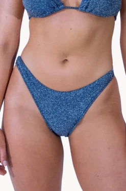 Shimmer Hipster High Leg Pant