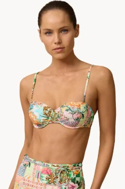 Simi Gathered Balconette Bra