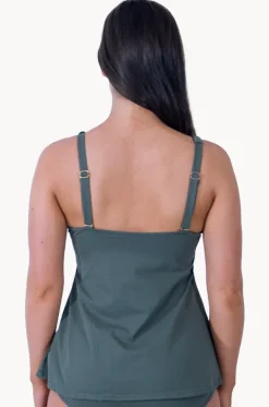 Sports F/G Cup V Neck Tankini Separate