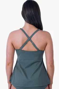 Sports F/G Cup V Neck Tankini Separate