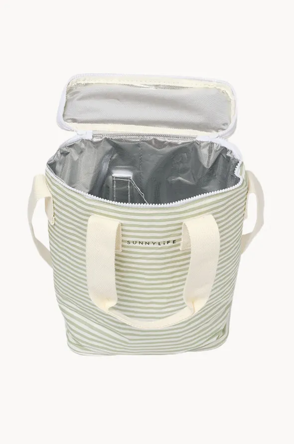 Stripe Light Cooler Drinks Bag