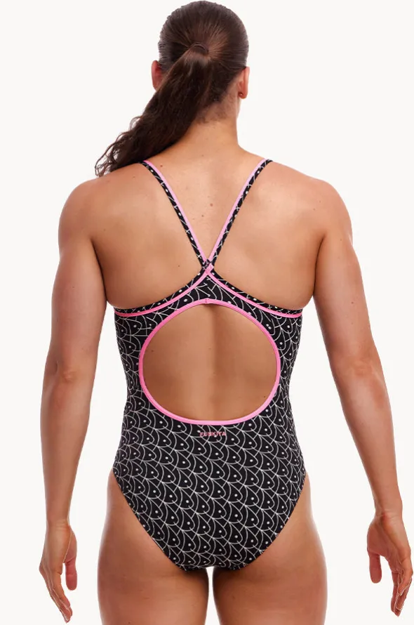 Summer Fish Diamond Secure One Piece