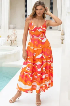 Summer Sunrise Traveller Maxi Dress
