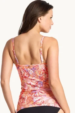 Sundance Twist Front Ruched Tankini Separate
