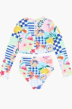 Teen Girls Camille Crop Suntop Set