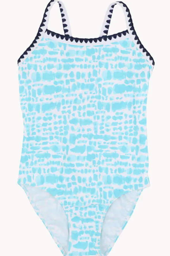 Teen Girls Koa Print One Piece