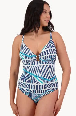 Tribal Geo DD/E Cup Ring Front One Piece