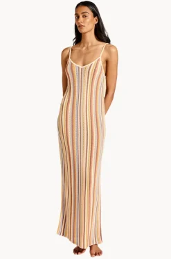 Verona Berry Maxi Dress