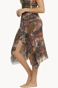 Zambia Mesh Frill Skirt