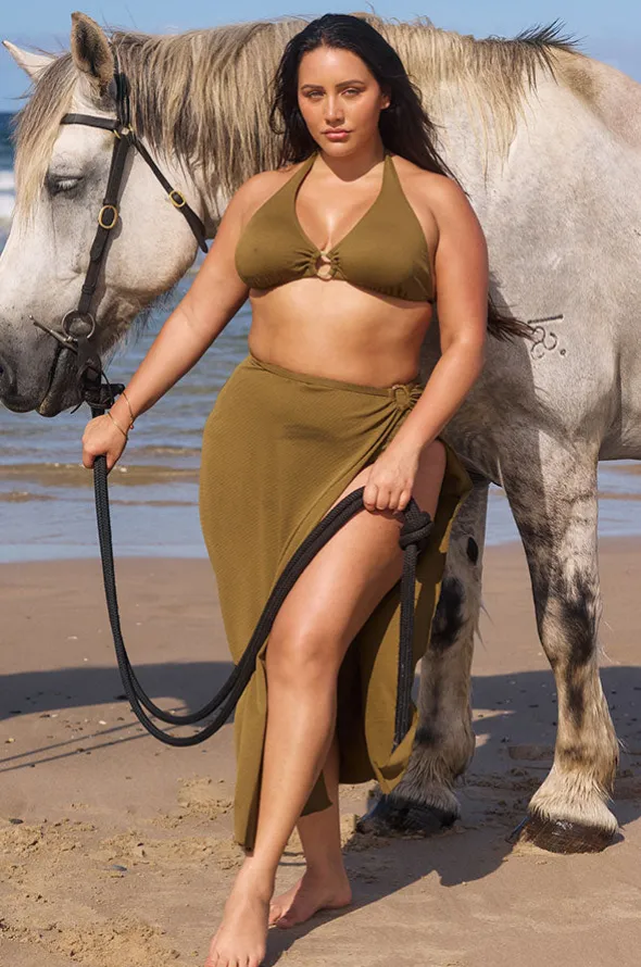 Zanzibar Maxi Split Skirt