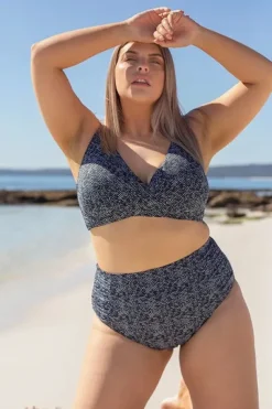 Zig Zag Delacroix Cross Front Bra